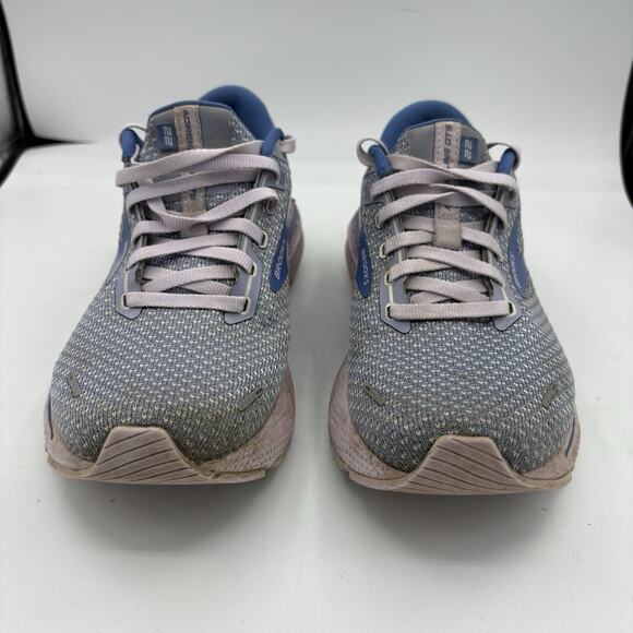 Brooks Sneakers Womens Size 9.5 Adrenaline GTS 22 Running Purple Dutch Blue Walk - Picture 5 of 10